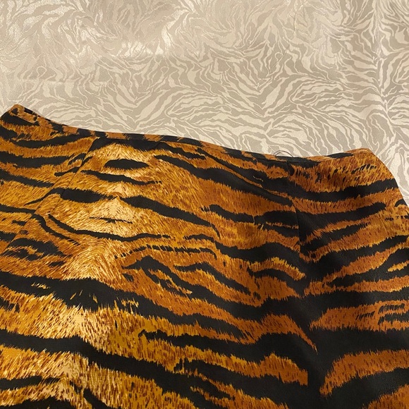Maria Gabrielle Ladies Tiger Print Skirt M - Picture 3 of 6